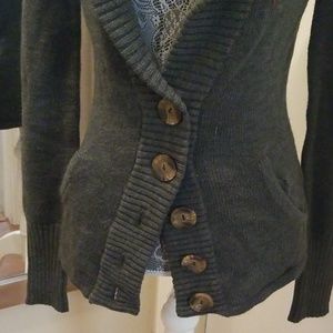 Posh Sweaters - Grey cardigan Posh Sweaters - Grey cardigan